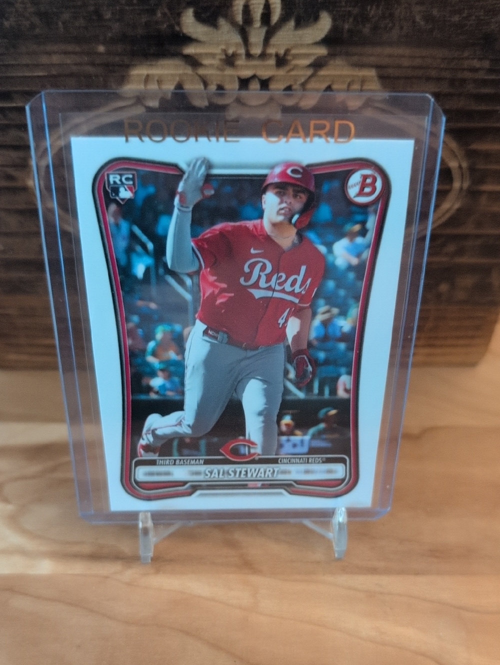 2026 Bowman Sal Stewart Rookie Card Reds